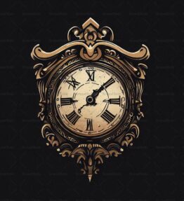 Antike Uhr